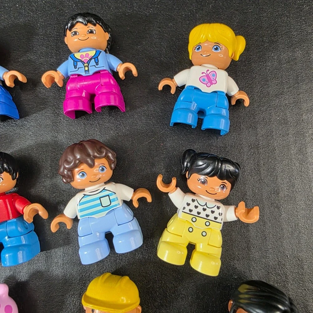 LEGO Duplo Mixed Minifigures Lot Peppa Pig, Bob the Builder Dog Kids Figures